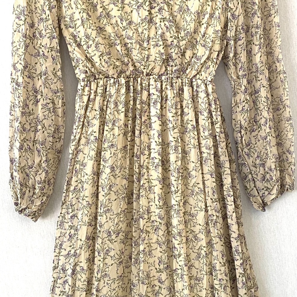 Oak and Fort Midi Floral Dress - Picture 5 of 12
